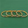 Antique Delicate Bangles With Gold Plating