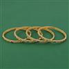 Antique Delicate Bangles With Gold Plating