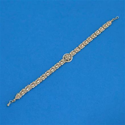 Antique Pearl Shishful With Mehndi Plating