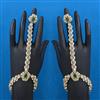 Antique Pearl Hath Pan With Mehndi Plating