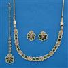 Antique Classic Necklace With Mehndi Plating