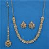 Antique Classic Necklace With Mehndi Plating
