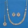 Antique Classic Necklace With Mehndi Plating