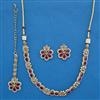 Antique Classic Necklace With Mehndi Plating