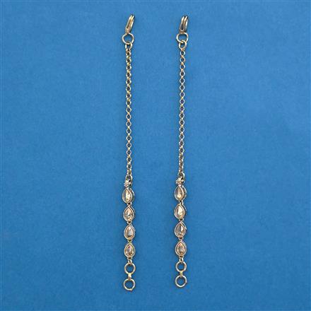 Antique Classic Ear Chain With Mehndi Plating
