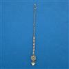 Antique Pearl Tikka With Mehndi Plating