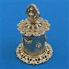Antique Temple Sindoor Box With Mehndi Plating