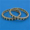 Antique Classic Bangles With Mehndi Plating