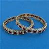 Antique Classic Bangles With Mehndi Plating