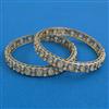Antique Classic Bangles With Mehndi Plating
