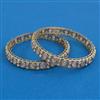 Antique Classic Bangles With Mehndi Plating