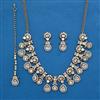 Kundan Classic Necklace With Mehndi Plating