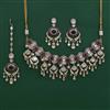 Kundan Pearl Necklace With Carat Plating