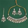Kundan Pearl Necklace With Carat Plating