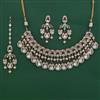Kundan Pearl Necklace With Carat Plating