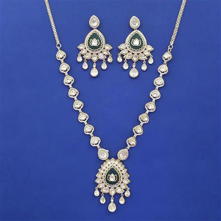 Kundan Classic Necklace With Carat Plating