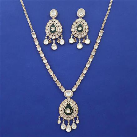 Kundan Heritage Necklace With Carat Plating