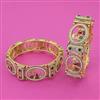 Antique Meenakari Bangles With Matte Gold Plating