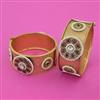 Antique Pearl Bangles With Gold Plating