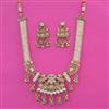 Antique Animal Necklace With Matte Gold Plating