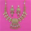 Antique Classic Necklace With Matte Gold Plating