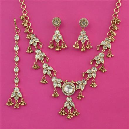 Kundan Classic Necklace With Carat Plating