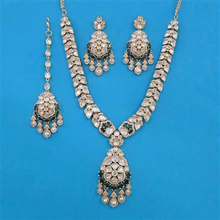 Kundan Classic Necklace With Carat Plating