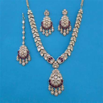 Kundan Classic Necklace With Carat Plating