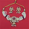Kundan Choker Necklace With Carat Plating