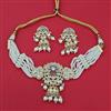 Kundan Choker Necklace With Carat Plating