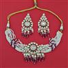 Kundan Choker Necklace With Carat Plating