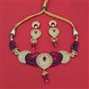Kundan Choker Necklace with Carat Plating