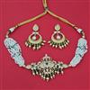 Kundan Choker Necklace with Gold Plating