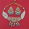 Kundan Choker Necklace with Carat Plating